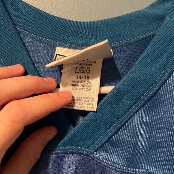 Detroit Lions Jersey Crowell Number 82 Youth Size L 14/16 - Picture 2 of 4